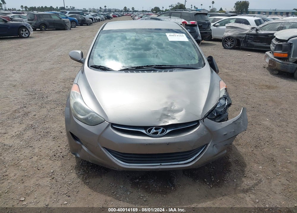 2013 HYUNDAI ELANTRA GLS VIN: 5NPDH4AE8DH358242