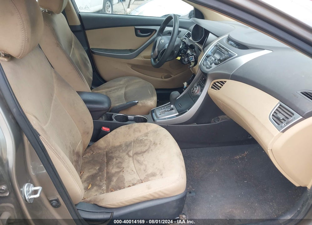 2013 HYUNDAI ELANTRA GLS VIN: 5NPDH4AE8DH358242