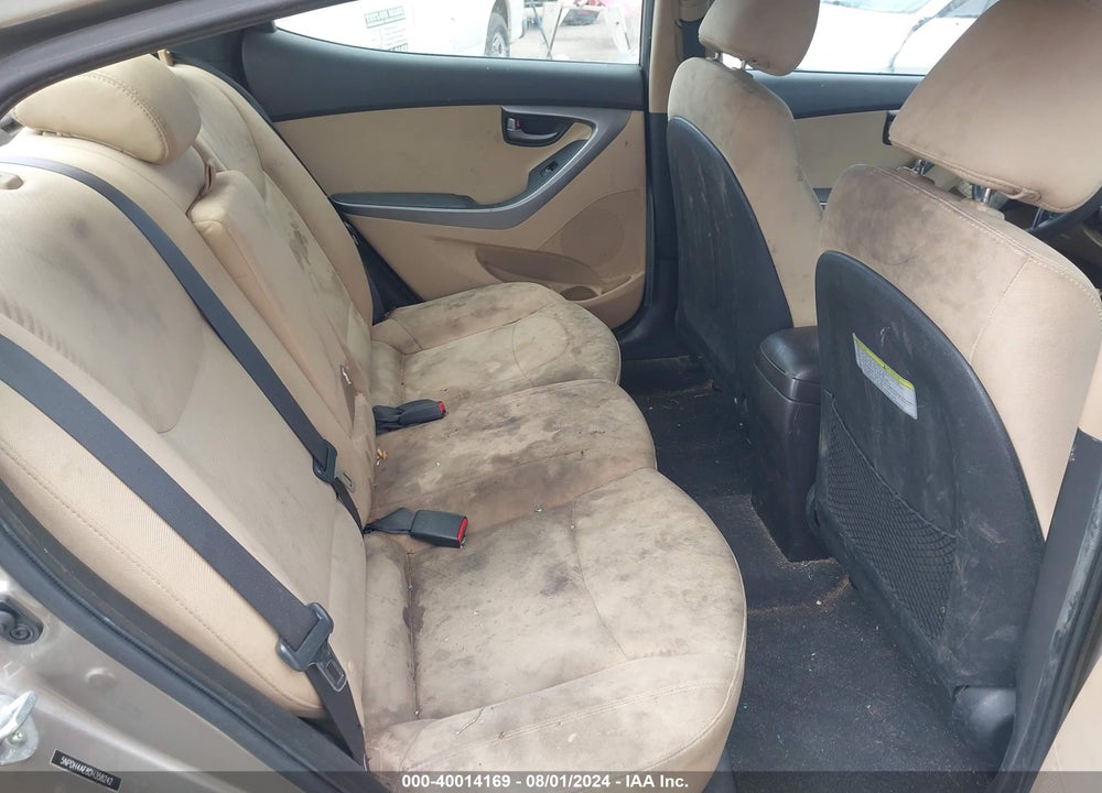 2013 HYUNDAI ELANTRA GLS VIN: 5NPDH4AE8DH358242