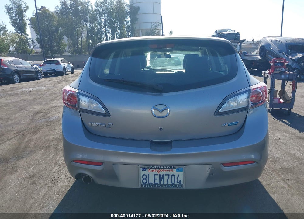 2012 MAZDA 3 I GRAND TOURING VIN: JM1BL1M85C1644646