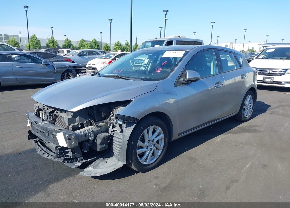 2012 MAZDA 3 I GRAND TOURING VIN: JM1BL1M85C1644646