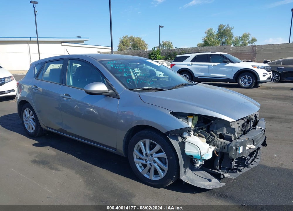 2012 MAZDA 3 I GRAND TOURING VIN: JM1BL1M85C1644646