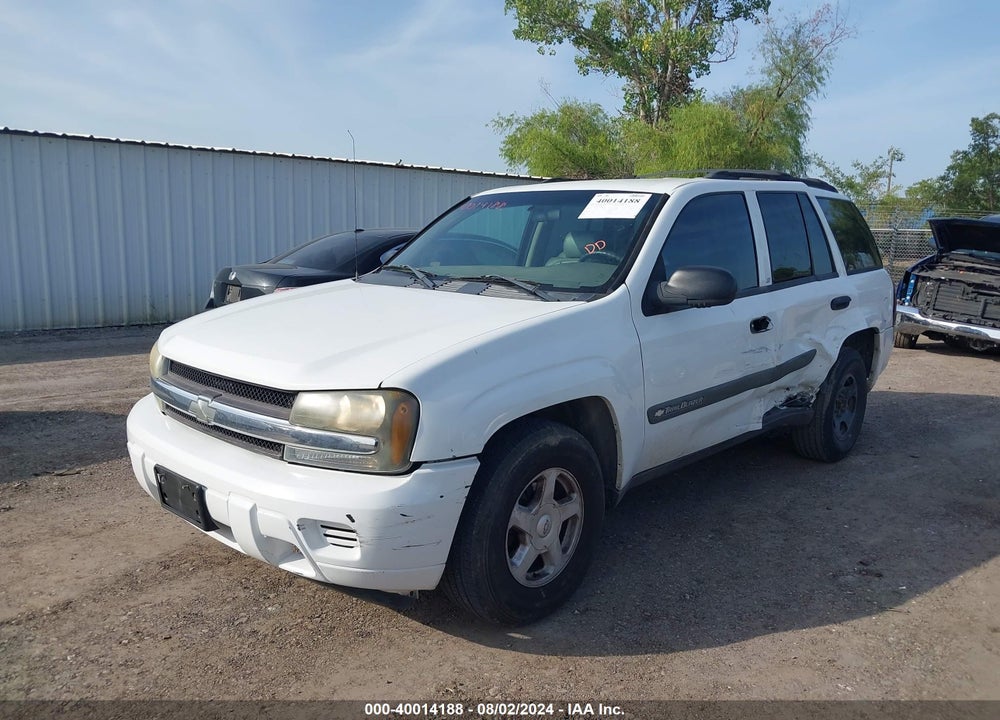 2003 CHEVROLET TRAILBLAZER LS VIN: 1GNDS13S432352805