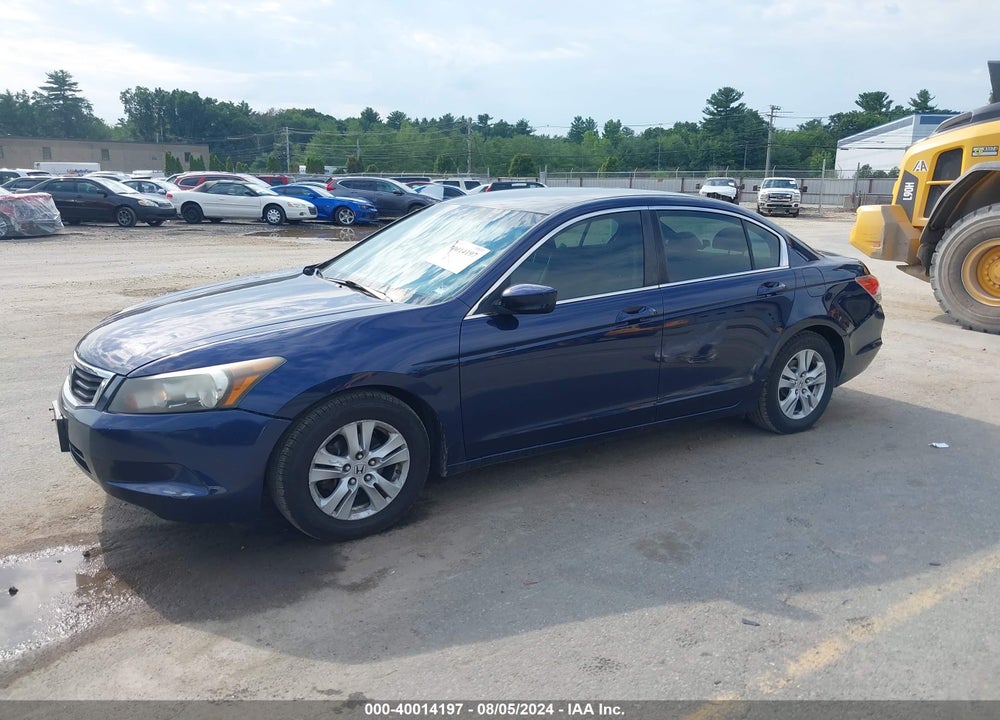 2009 HONDA ACCORD VIN: 1HGCP26449A170966