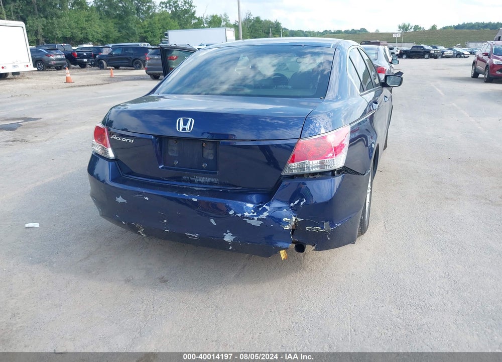 2009 HONDA ACCORD VIN: 1HGCP26449A170966