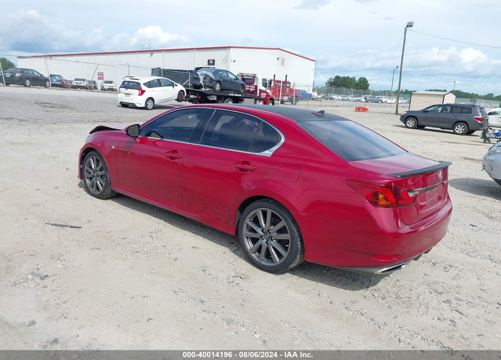 2013 LEXUS GS 350 VIN: JTHBE1BL4D5002297