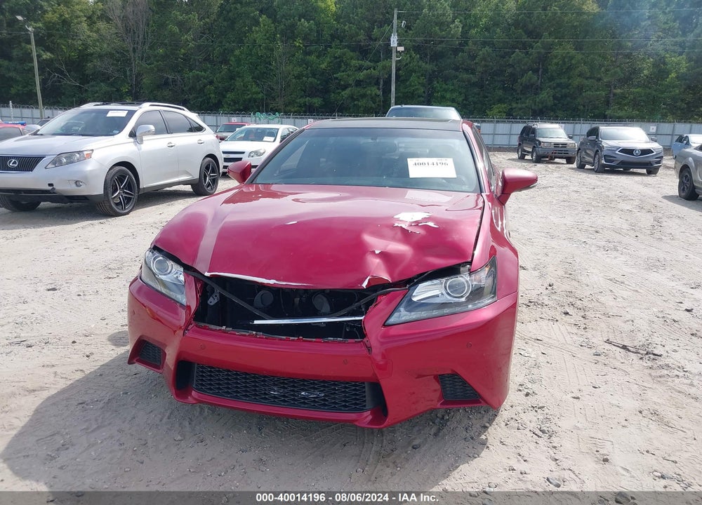 2013 LEXUS GS 350 VIN: JTHBE1BL4D5002297
