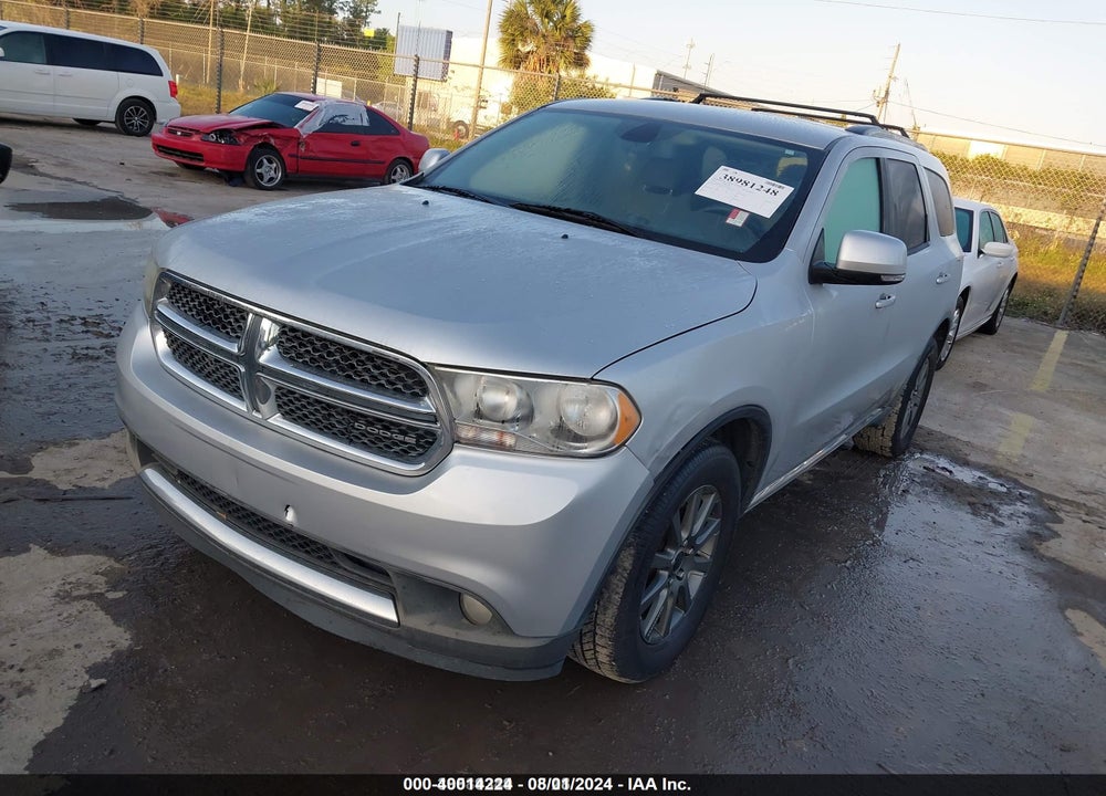 2011 DODGE DURANGO CREW VIN: 1D4RD4GG3BC630329