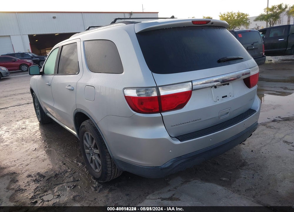 2011 DODGE DURANGO CREW VIN: 1D4RD4GG3BC630329