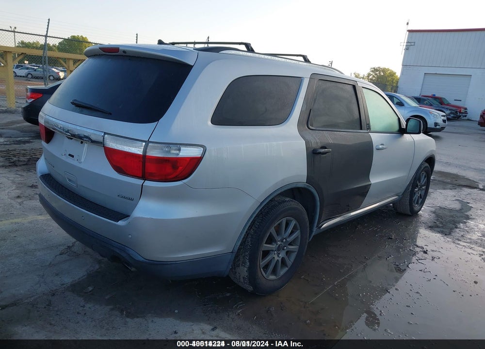 2011 DODGE DURANGO CREW VIN: 1D4RD4GG3BC630329