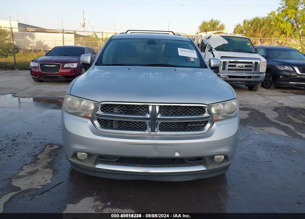 2011 DODGE DURANGO CREW VIN: 1D4RD4GG3BC630329
