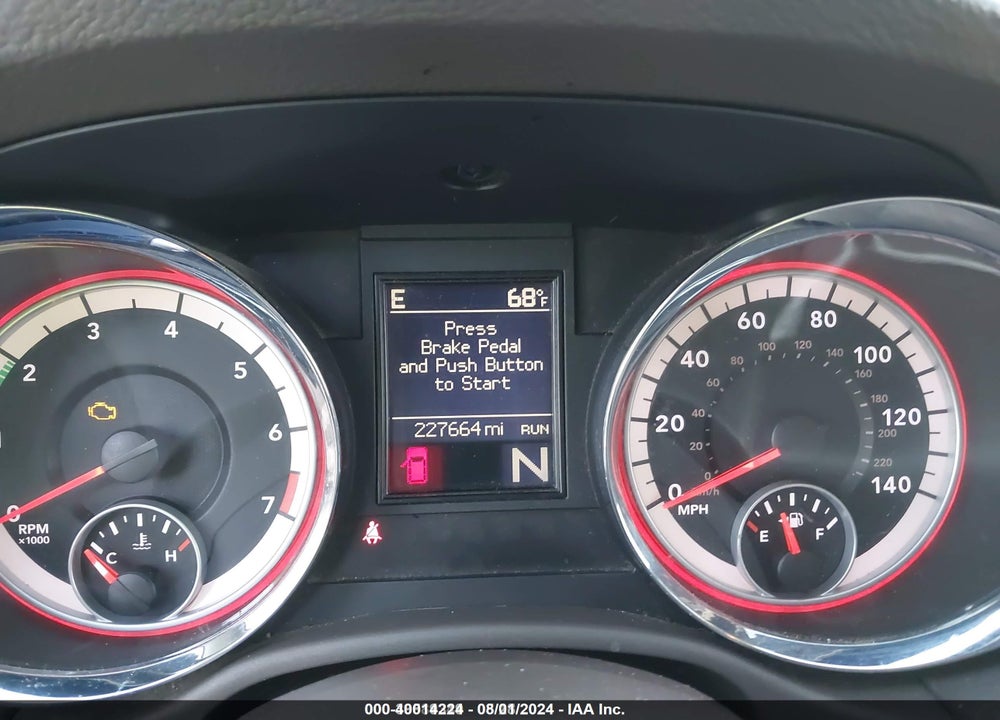 2011 DODGE DURANGO CREW VIN: 1D4RD4GG3BC630329