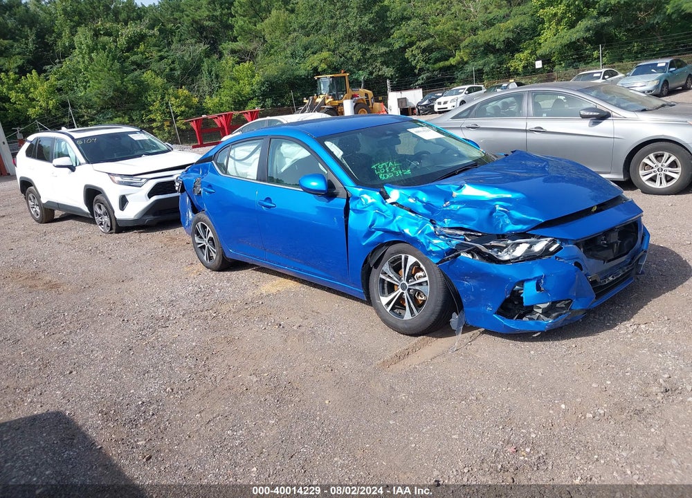 2023 NISSAN SENTRA SV XTRONIC CVT VIN: 3N1AB8CV7PY241612