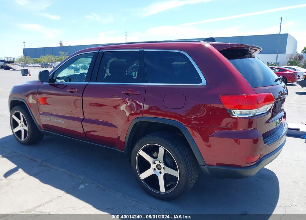 2017 JEEP GRAND CHEROKEE LAREDO 4X2 VIN: 1C4RJEAG7HC784944
