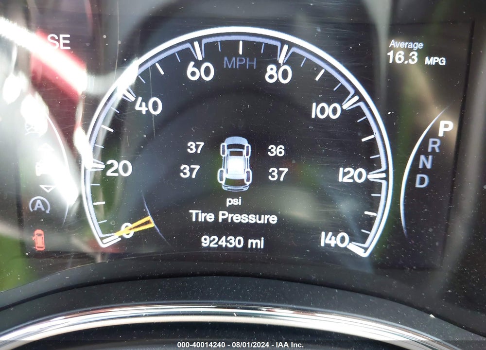 2017 JEEP GRAND CHEROKEE LAREDO 4X2 VIN: 1C4RJEAG7HC784944