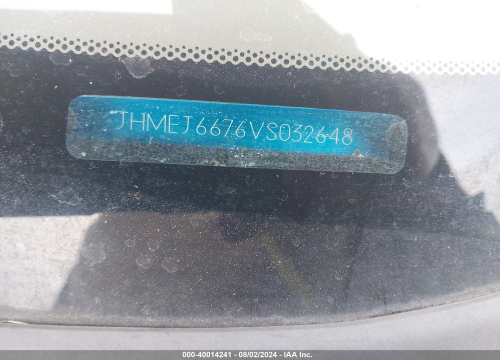 1997 HONDA CIVIC LX VIN: JHMEJ6676VS032648