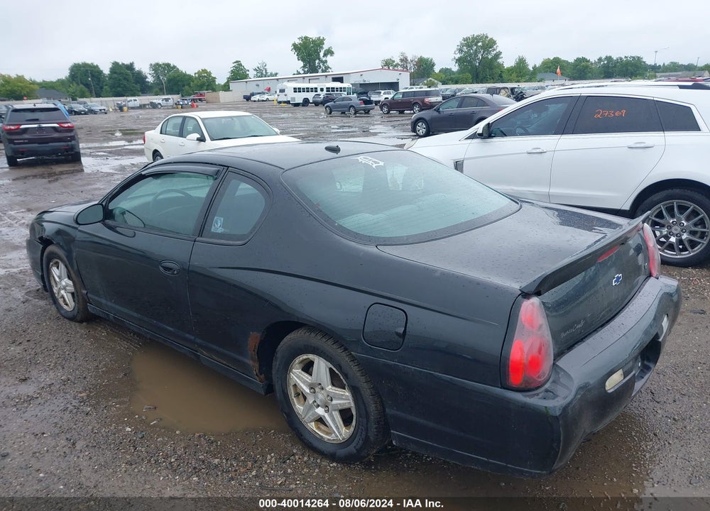 2005 CHEVROLET MONTE CARLO LT VIN: 2G1WX12K159371927