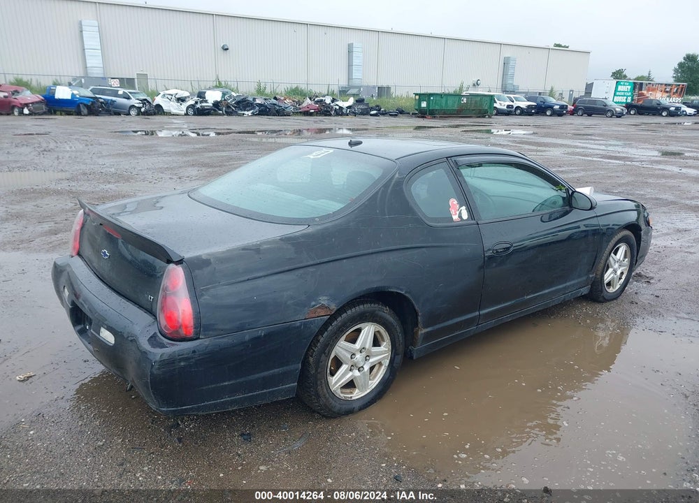2005 CHEVROLET MONTE CARLO LT VIN: 2G1WX12K159371927