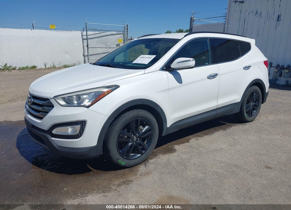 2013 HYUNDAI SANTA FE SPORT 2.0T VIN: 5XYZUDLA9DG003373