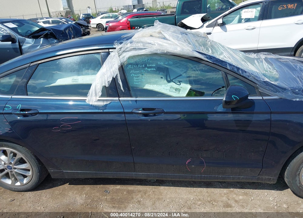 2020 FORD FUSION VIN: 3FA6P0HDXLR186928