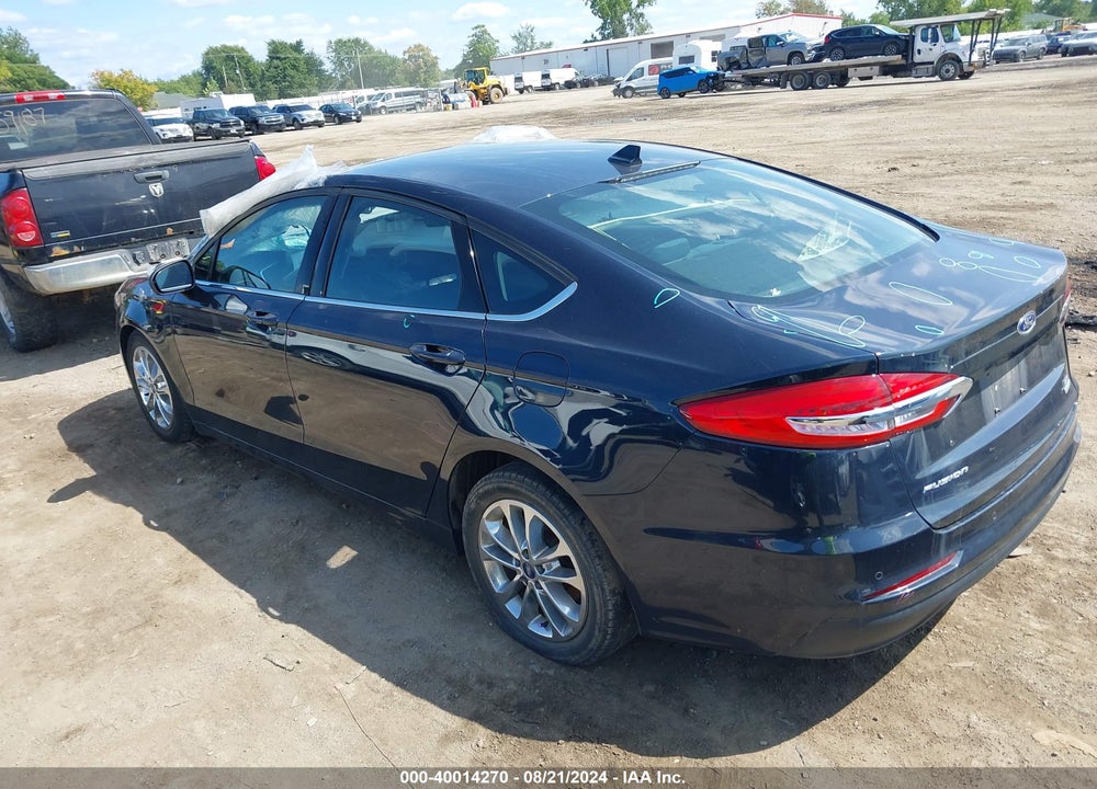 2020 FORD FUSION VIN: 3FA6P0HDXLR186928