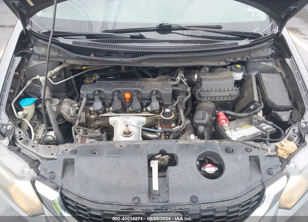 2013 HONDA CIVIC EX VIN: 19XFB2F80DE073752
