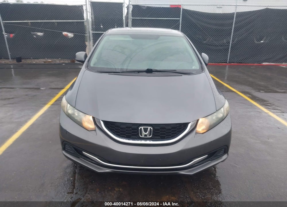 2013 HONDA CIVIC EX VIN: 19XFB2F80DE073752