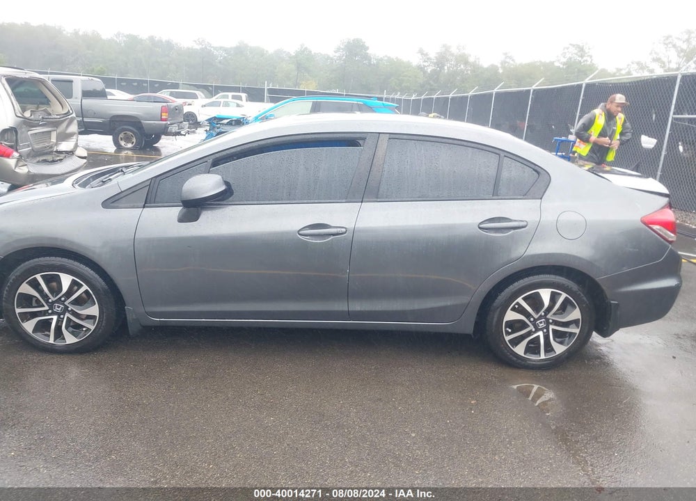 2013 HONDA CIVIC EX VIN: 19XFB2F80DE073752
