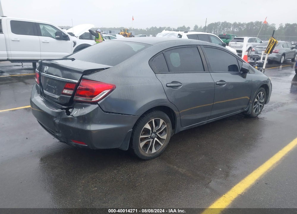 2013 HONDA CIVIC EX VIN: 19XFB2F80DE073752