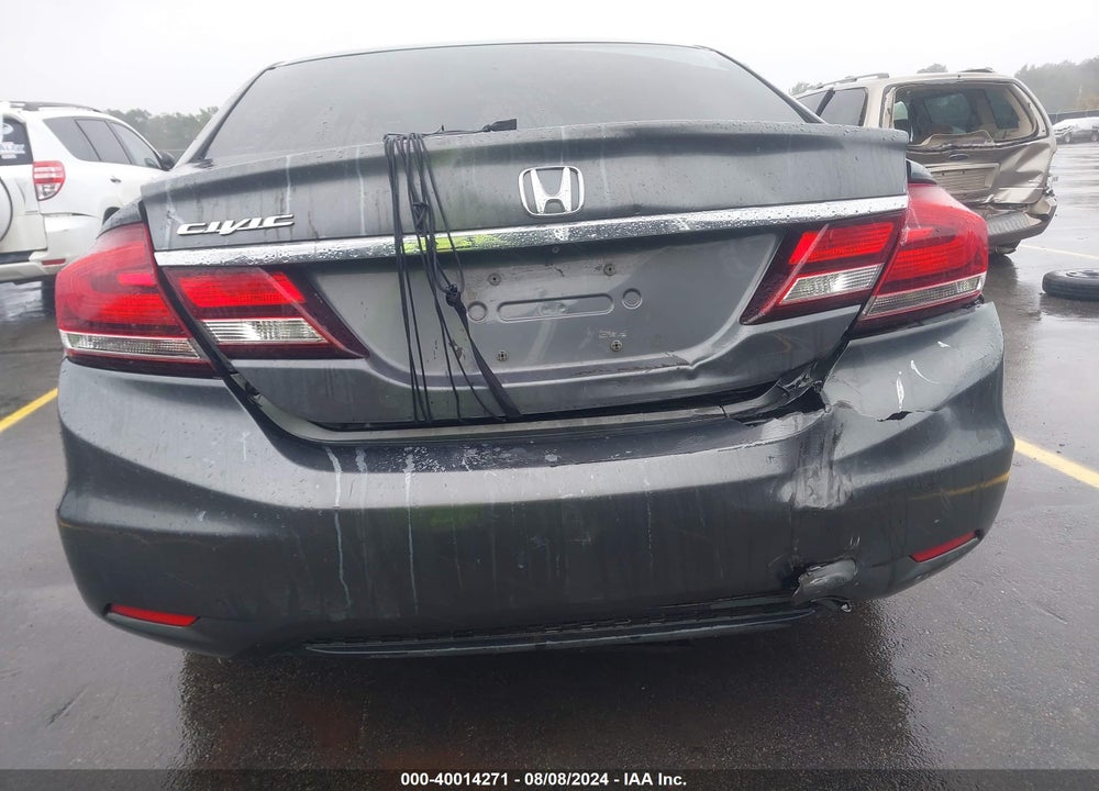 2013 HONDA CIVIC EX VIN: 19XFB2F80DE073752