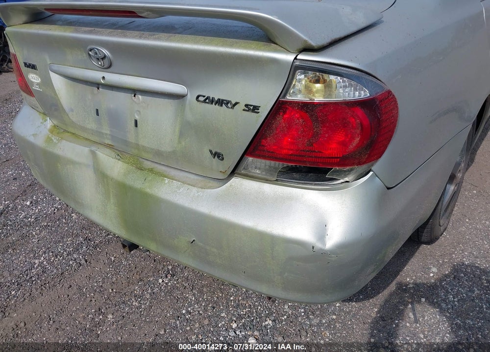 2005 TOYOTA CAMRY SE V6 VIN: 4T1BA32K15U052223