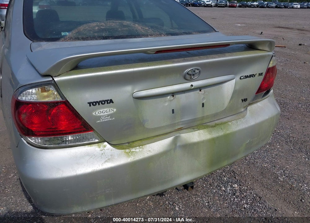 2005 TOYOTA CAMRY SE V6 VIN: 4T1BA32K15U052223