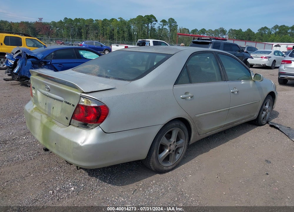 2005 TOYOTA CAMRY SE V6 VIN: 4T1BA32K15U052223