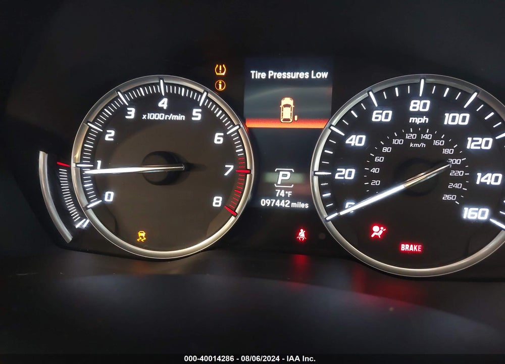 2014 ACURA MDX TECHNOLOGY PACKAGE VIN: 5FRYD4H42EB020487