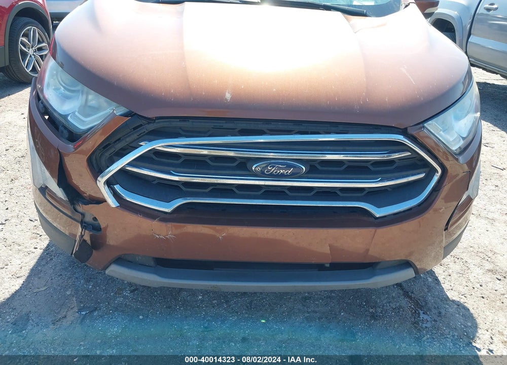 2019 FORD ECOSPORT VIN: MAJ6S3KL6KC286148