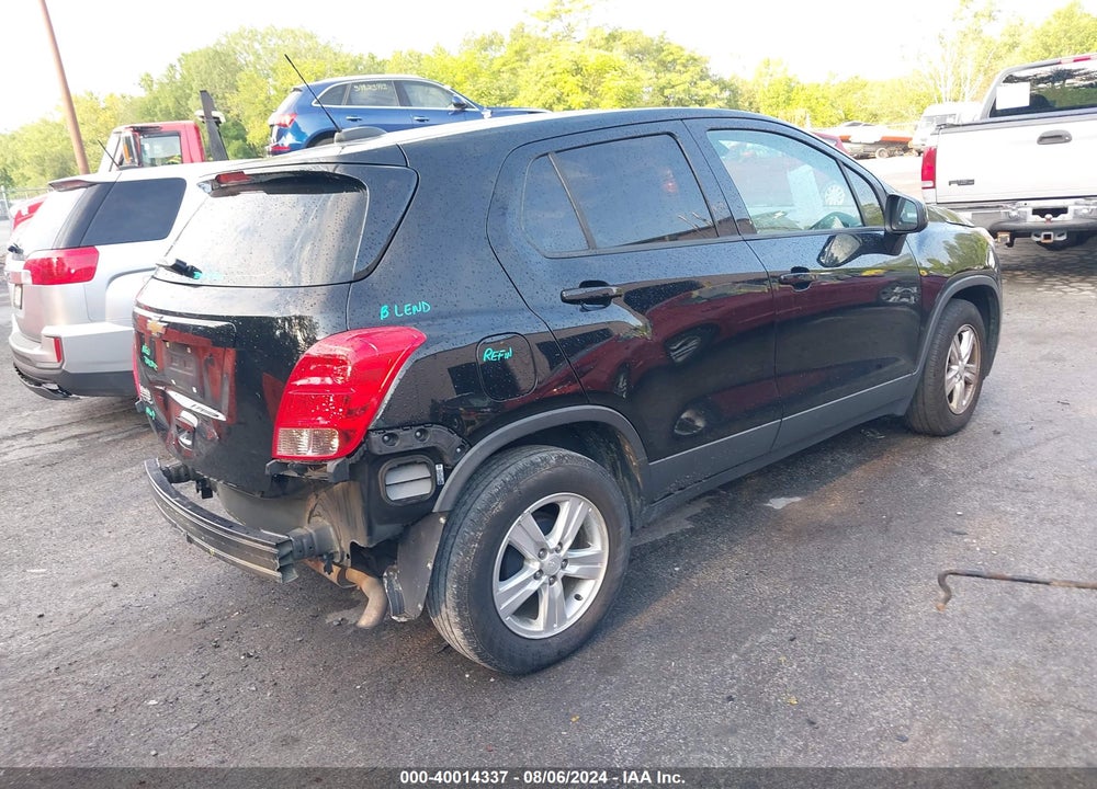 2020 CHEVROLET TRAX FWD LS VIN: 3GNCJKSB3LL184000