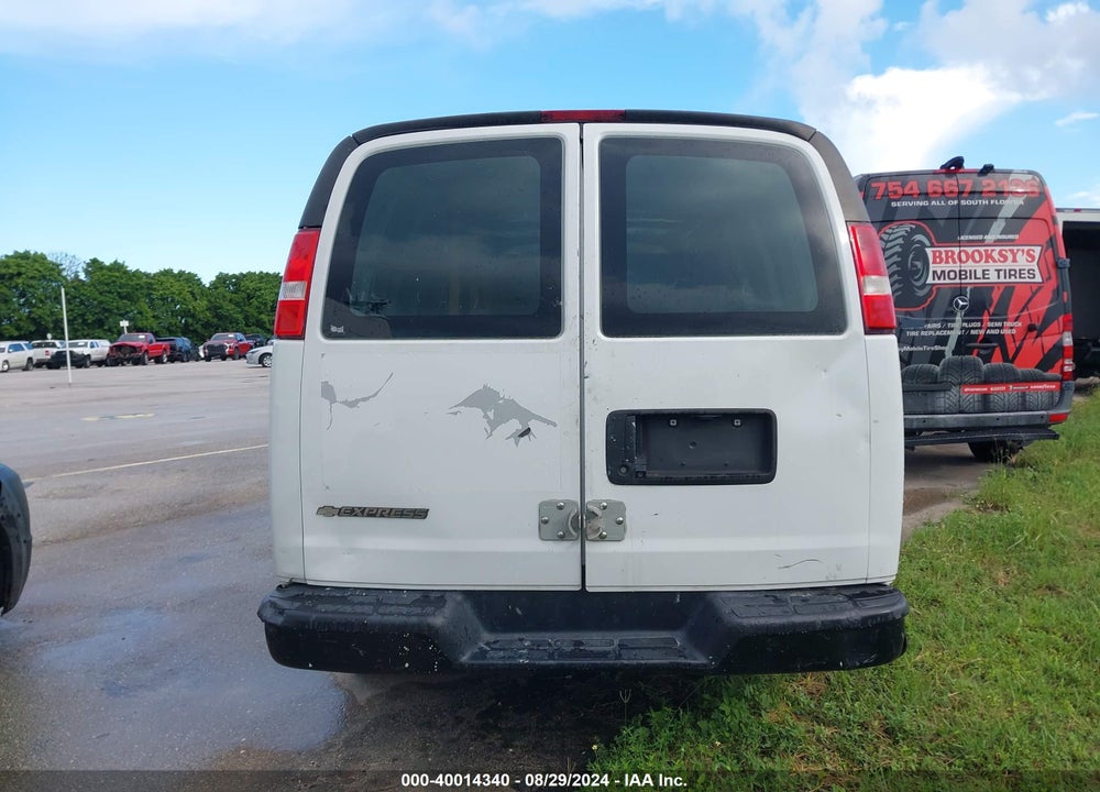 2018 CHEVROLET EXPRESS 2500 WORK VAN VIN: 1GCWGBFP5J1264610