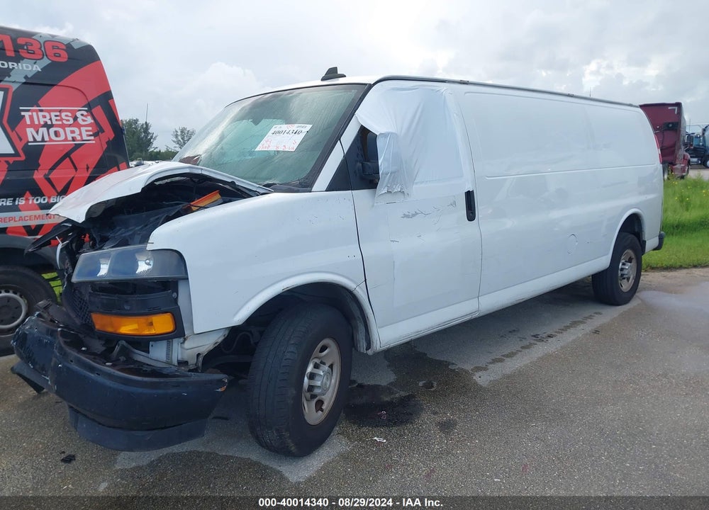 2018 CHEVROLET EXPRESS 2500 WORK VAN VIN: 1GCWGBFP5J1264610