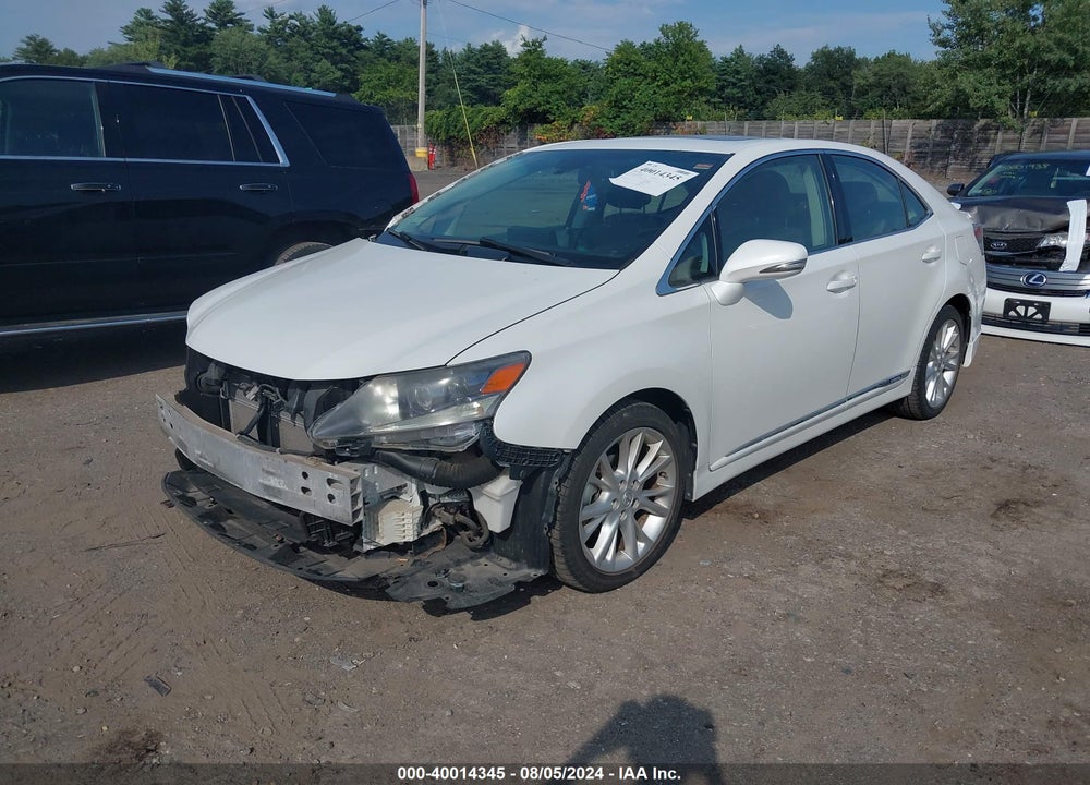 2010 LEXUS HS 250H VIN: JTHBB1BA1A2007087