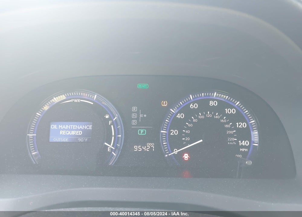 2010 LEXUS HS 250H VIN: JTHBB1BA1A2007087