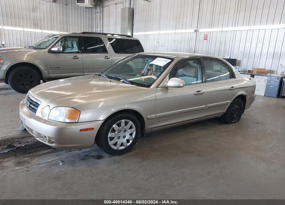 2004 KIA OPTIMA EX/LX VIN: KNAGD126245282870