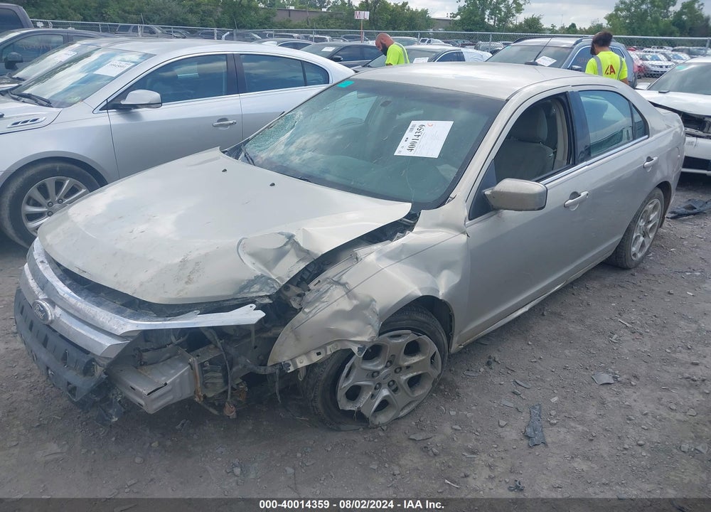 2010 FORD FUSION SE VIN: 3FAHP0HAXAR409349