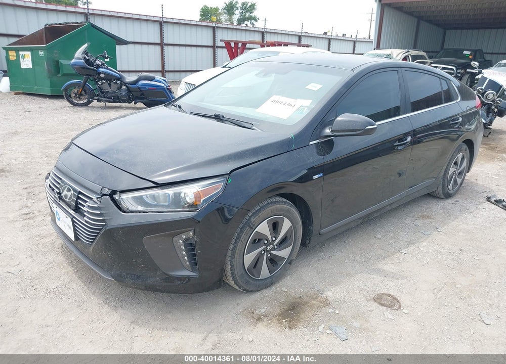 2019 HYUNDAI IONIQ HYBRID SEL VIN: KMHC75LC4KU133850