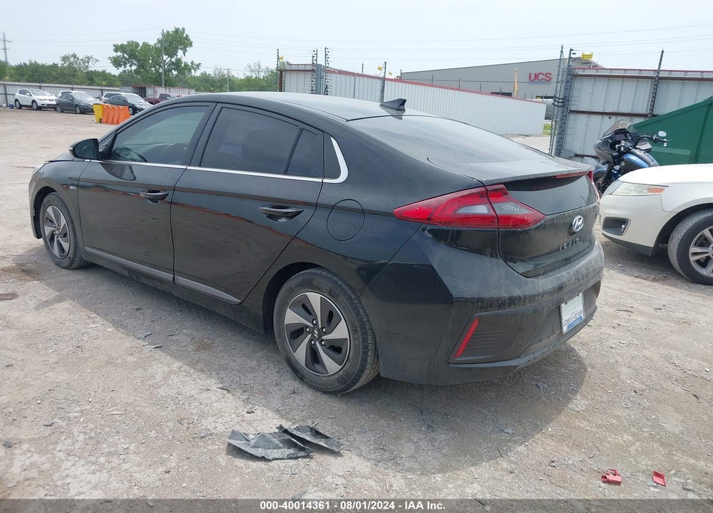 2019 HYUNDAI IONIQ HYBRID SEL VIN: KMHC75LC4KU133850