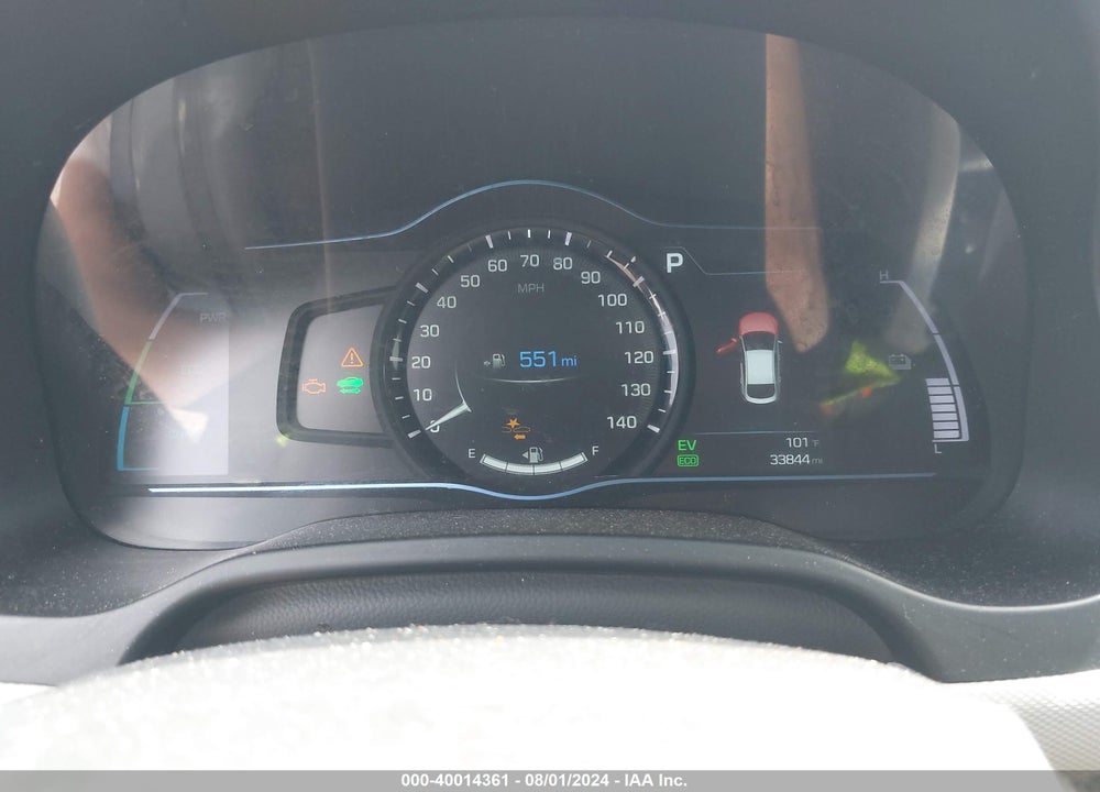 2019 HYUNDAI IONIQ HYBRID SEL VIN: KMHC75LC4KU133850