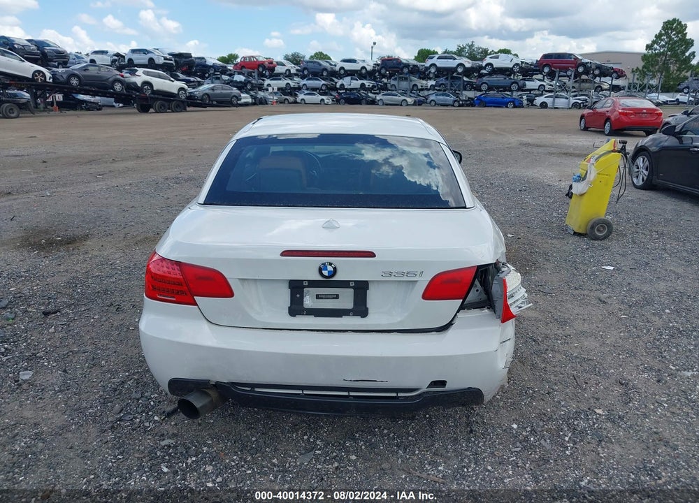 2013 BMW 335I VIN: WBADX7C57DJ589042