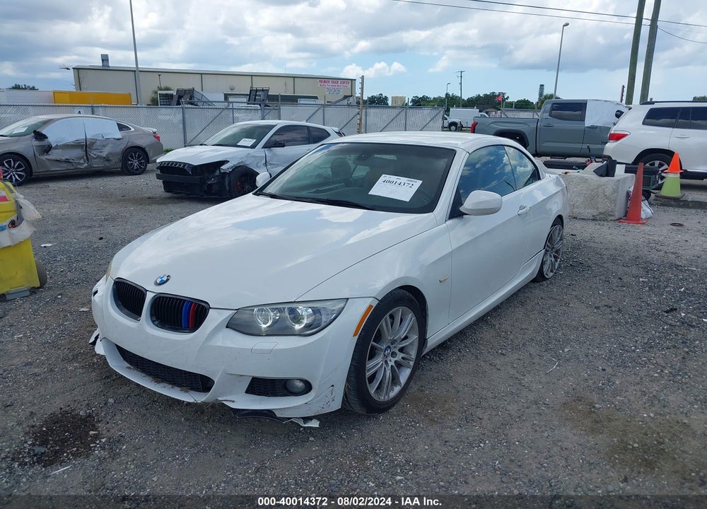 2013 BMW 335I VIN: WBADX7C57DJ589042