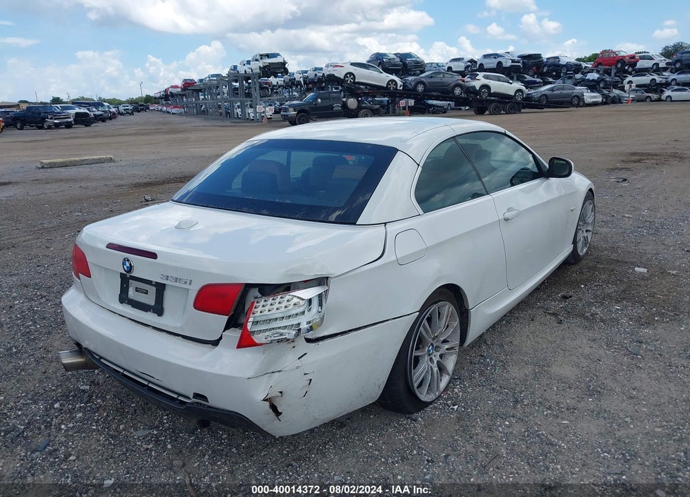 2013 BMW 335I VIN: WBADX7C57DJ589042