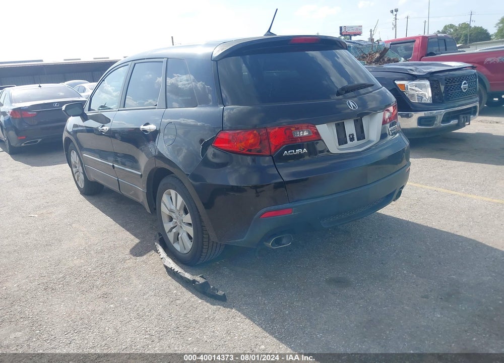 2011 ACURA RDX VIN: 5J8TB2H25BA002396