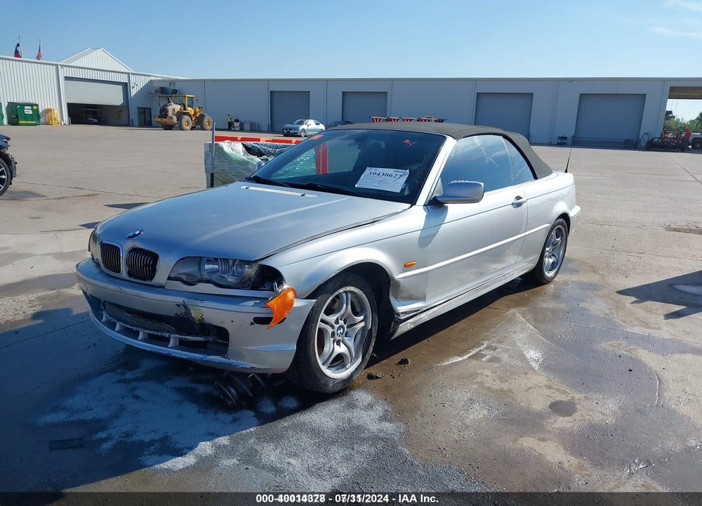 2001 BMW 330CI VIN: WBABS53421JU80453